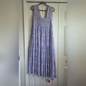 Anthropologie Lavender Midi Dress 1X
